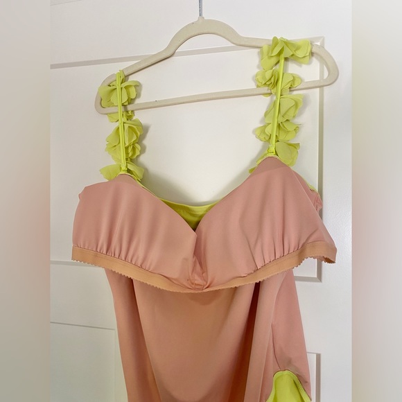 NWT J Crew flower-strap one-piece swimsuit - Picture 7 of 8